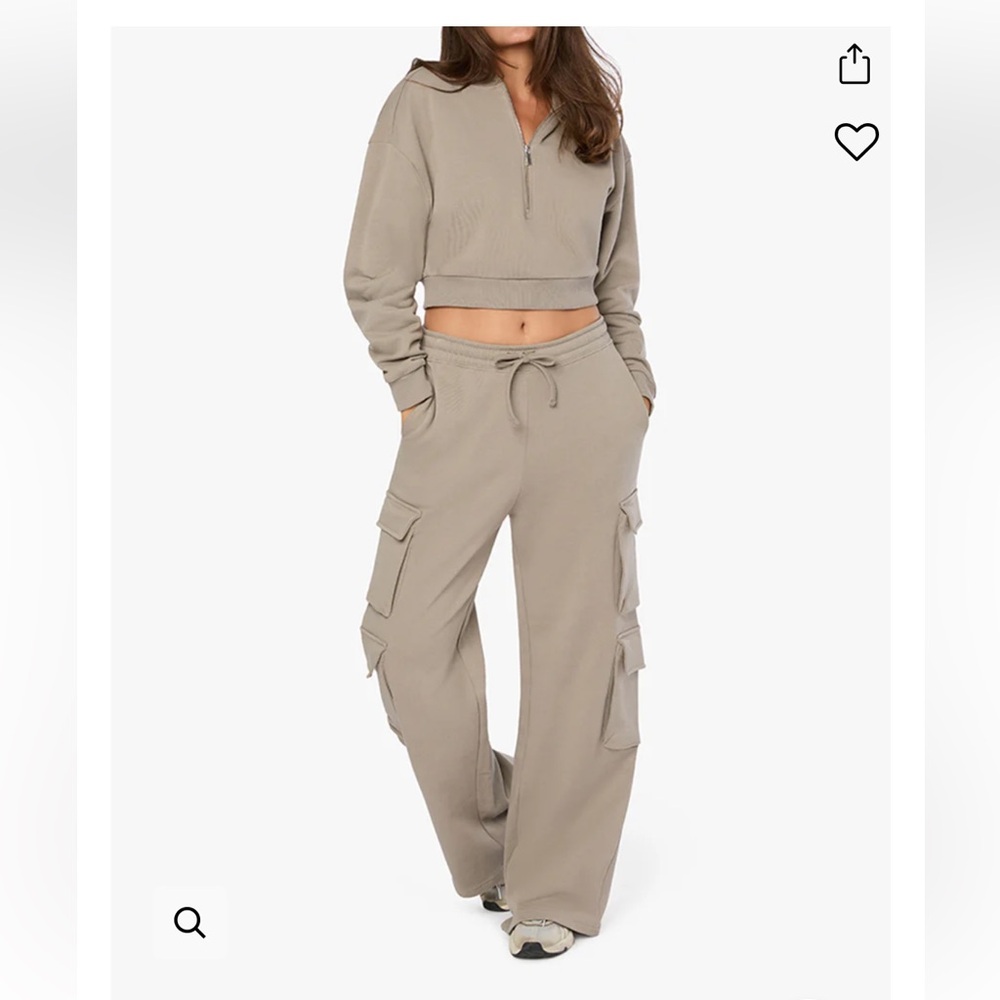 NWT We Wore What set - cargo pants and hoodie